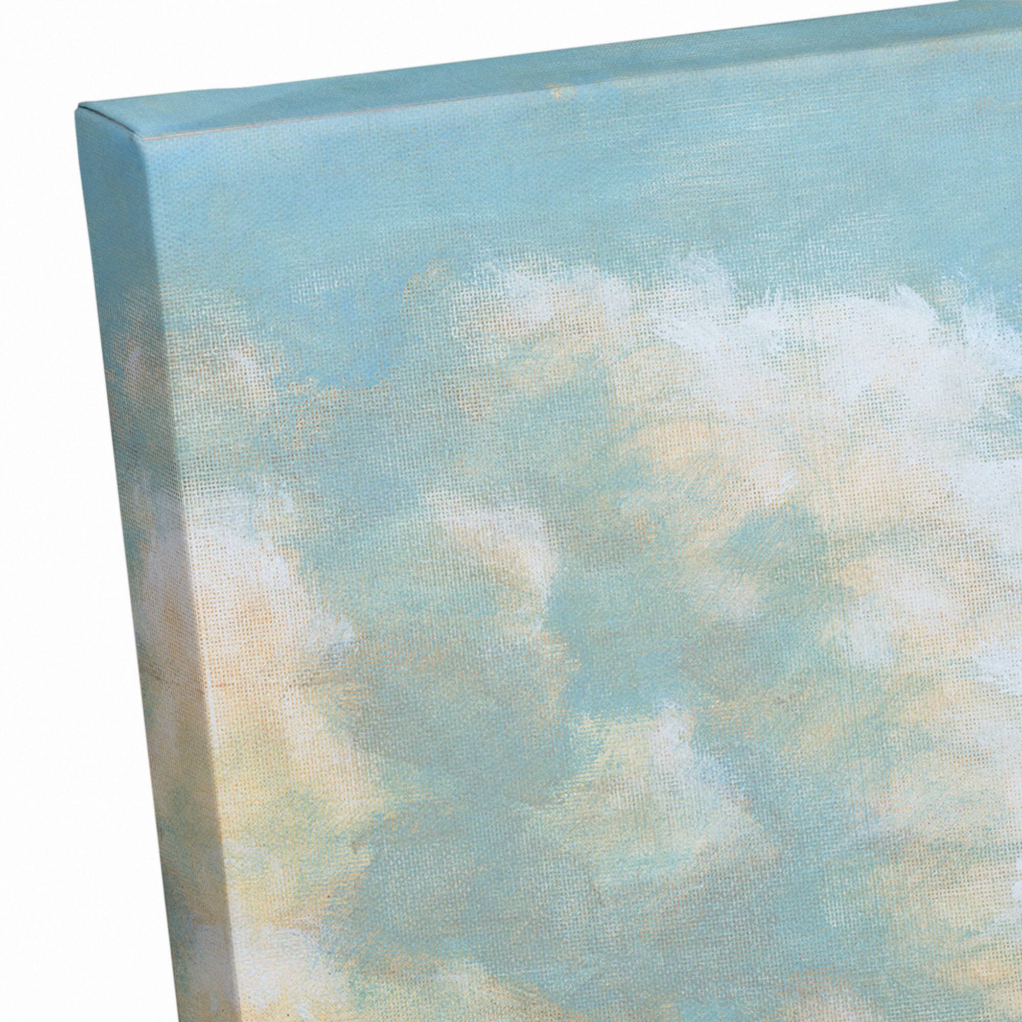Painted Field And Trees 24" x 20" Canvas Wall Art
